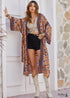 Women’s Chic Dusk Boho Kimono Dress